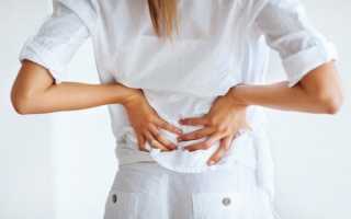 При цистите может сильно болеть спина