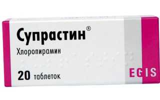 После супрастина может болеть голова