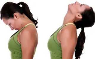 При наклоне головы болит в районе лопатки