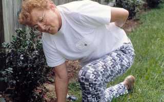 Болит спина если работать в наклоне