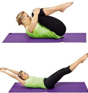 При разминке болит спина