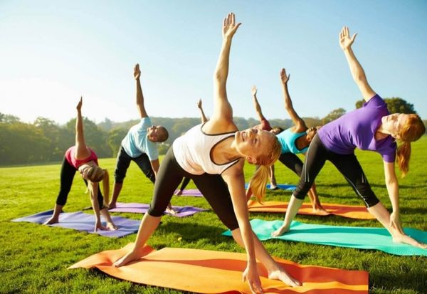 Спортивные упражнения на свежем воздухе